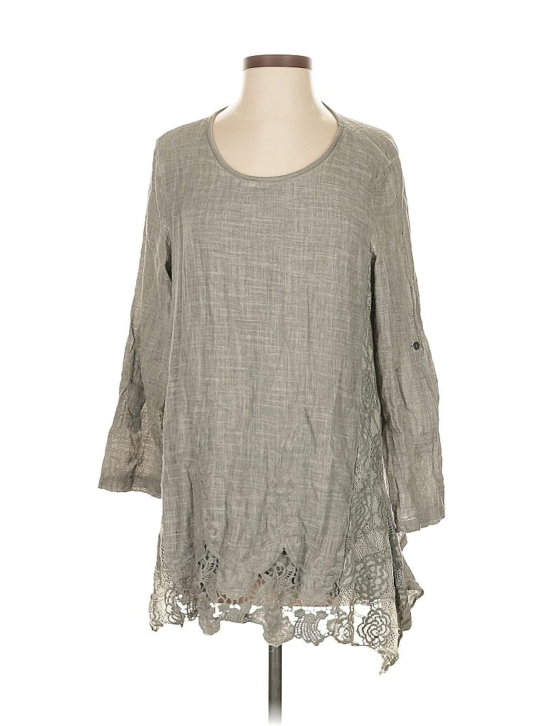 Pre-owned Kaktus Casual Dress In Gray