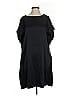Escada Solid Black Casual Dress Size EU 34 / US 4 - photo 1