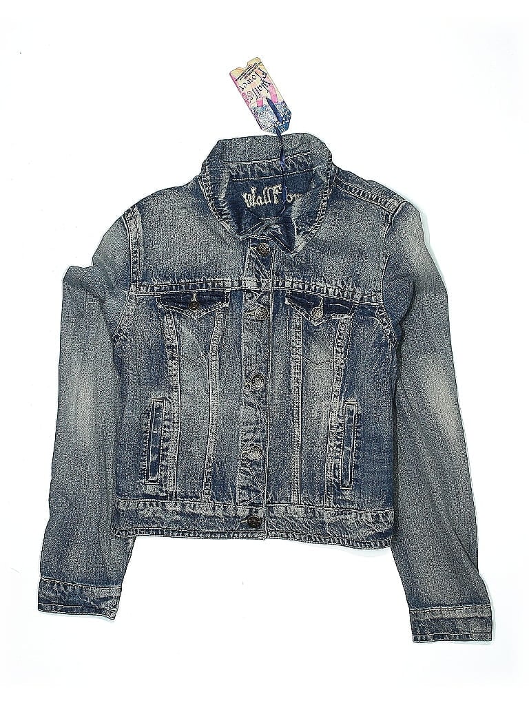 Wall Flower Denim Jacket In Multi