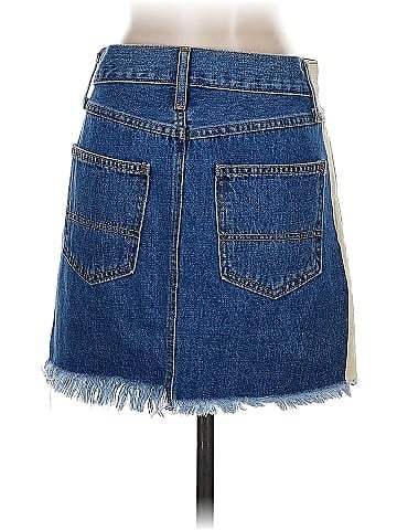 Just Black Denim Skirt (view 2)