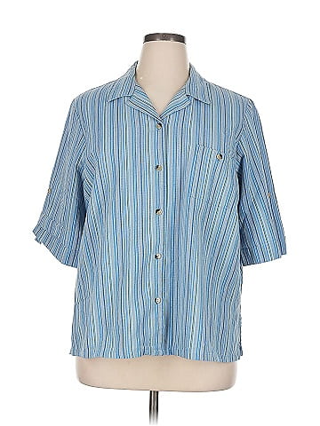 Blair 3/4 Sleeve Button-Down Shirt (view 1)