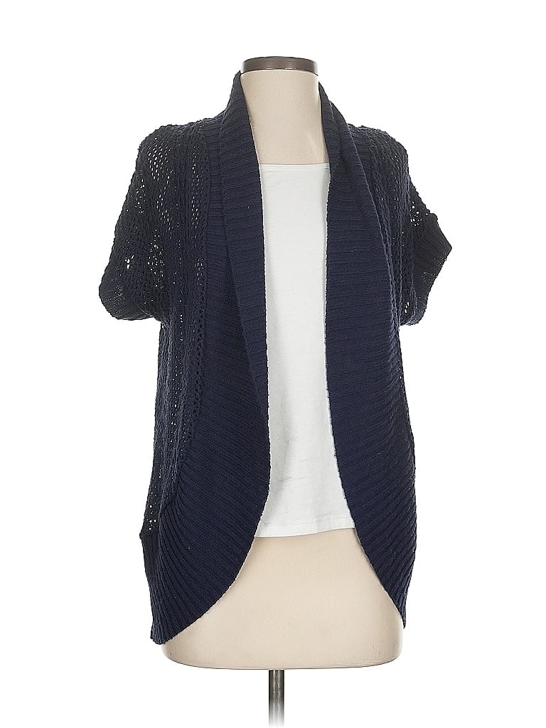 Pre-owned Dressbarn Cardigan Sweater In Blue