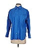 Nice/People Blue Long Sleeve Button-Down Shirt Size XS - photo 1