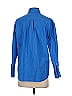 Nice/People Blue Long Sleeve Button-Down Shirt Size XS - photo 2