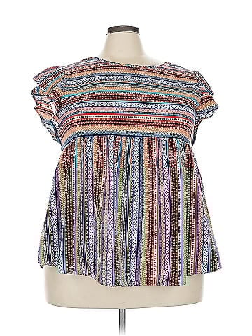 Emery Rose Short Sleeve Blouse (view 1)