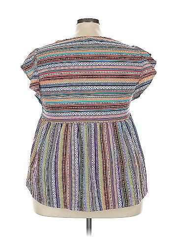 Emery Rose Short Sleeve Blouse (view 2)