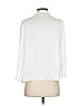 Paige 100% Polyester White 3/4 Sleeve Blouse Size XS - photo 2
