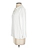 Paige 100% Polyester White 3/4 Sleeve Blouse Size XS - photo 5