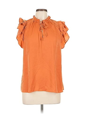 MELLODAY Short Sleeve Blouse (view 1)