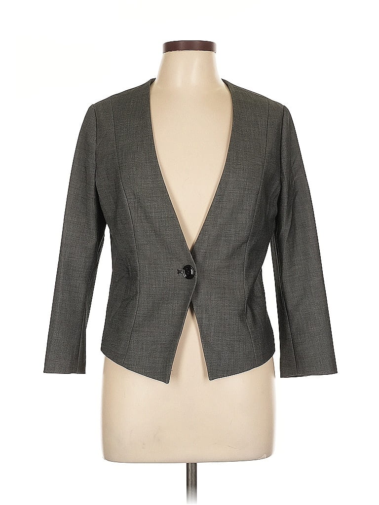 Pre-owned Xoxo Blazer Jacket In Gray