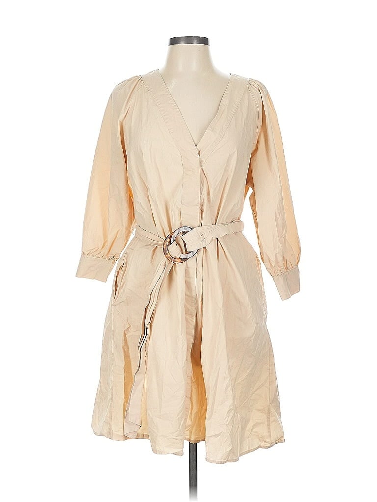 Click to view more detailed imagery on our partner's website Pre-owned Marella Casual Dress In Brown