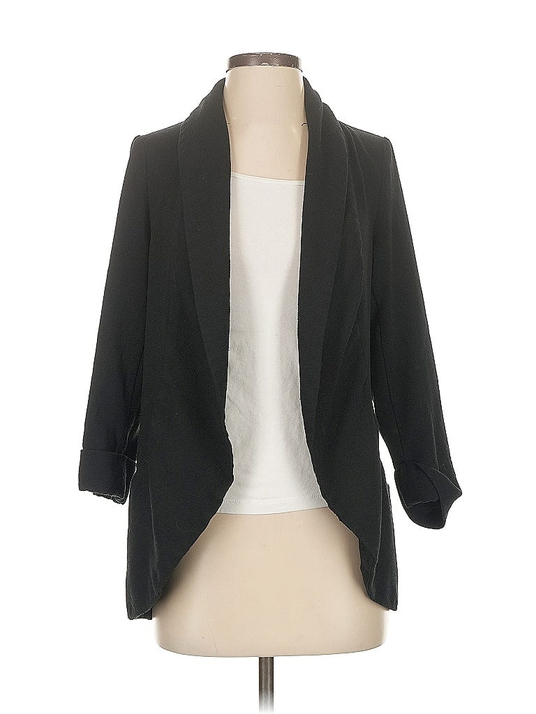 Pre-owned Mossimo Blazer Jacket In Black