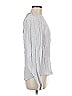 Tela 100% Viscose Silver Long Sleeve Blouse Size EU 40 / US 10 - photo 4