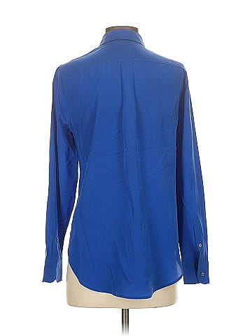 J.Crew 365 Long Sleeve Silk Top (view 2)