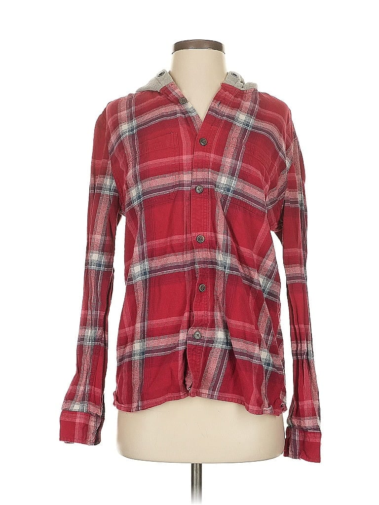 Pre-owned Aéropostale Cardigan Sweater In Red