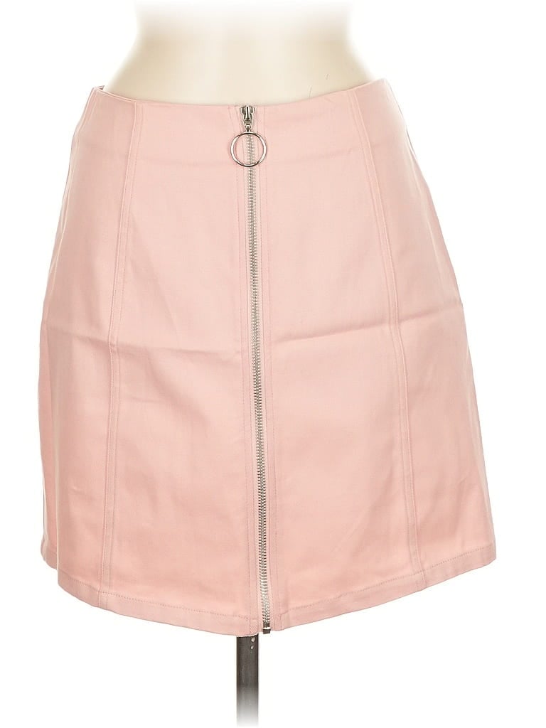 Pre-owned Blue Rain Casual Skirt In Pink