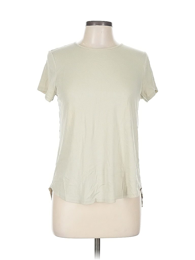 Pre-owned Aj Andrea Jovine Short Sleeve T-shirt In White