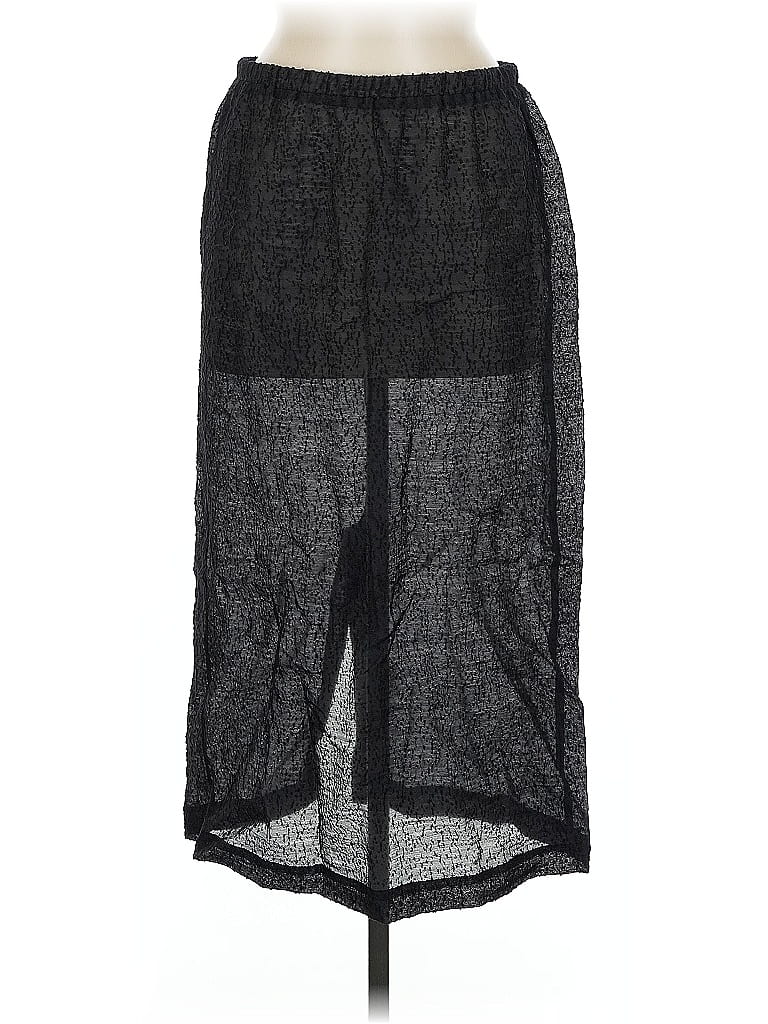 Alysi Wool Skirt In Blue