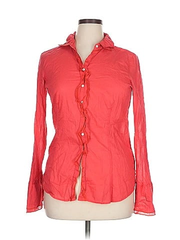 CALVIN KLEIN JEANS Long Sleeve Button-Down Shirt (view 1)