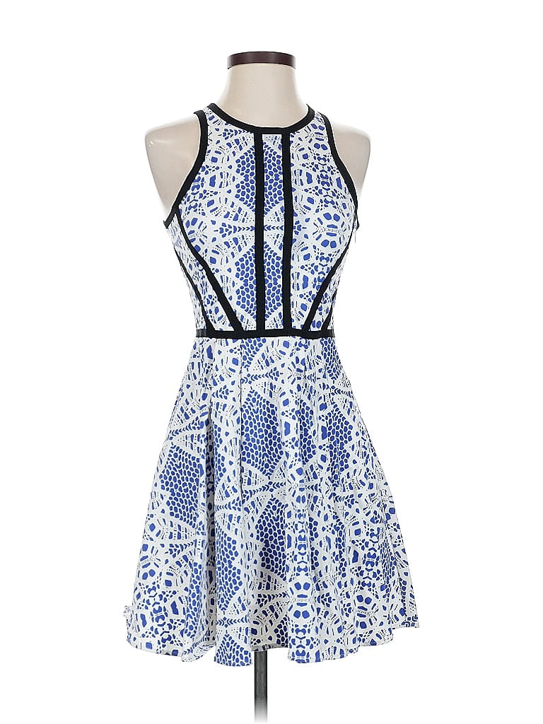 Click to view more detailed imagery on our partner's website Pre-owned Parker Cocktail Dress In Blue