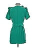 Sandro 100% Silk Green Casual Dress Size Sm (1) - photo 2