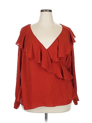City Chic Long Sleeve Blouse (view 1)