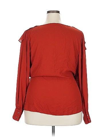 City Chic Long Sleeve Blouse (view 2)