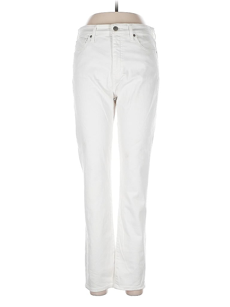 Pre-owned Uniqlo Jeans In White
