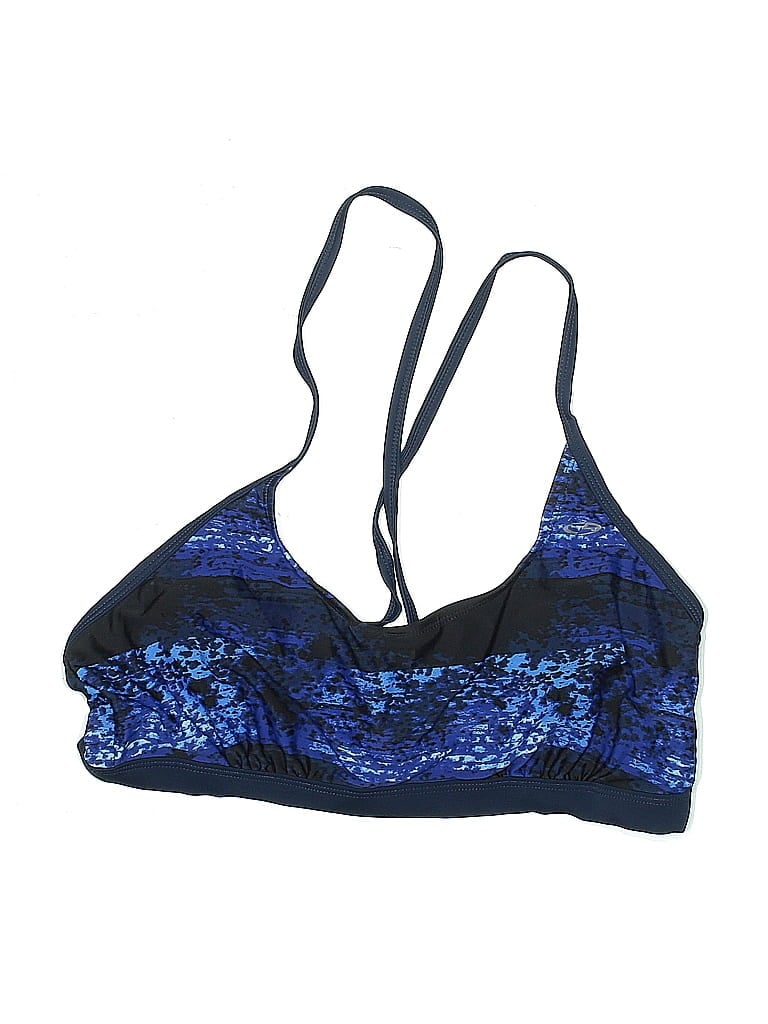 Pre-owned C9 By Champion Swimsuit Top Blue Swimwear