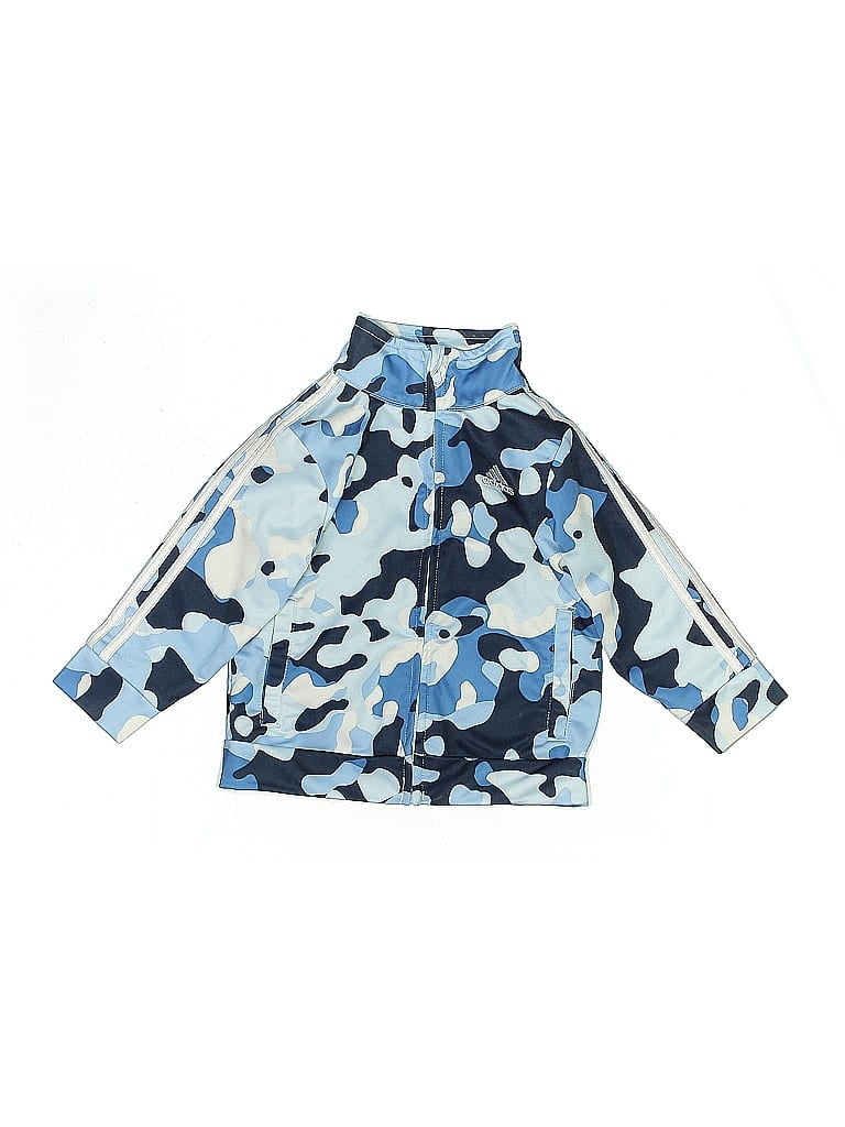 Click to view more detailed imagery on our partner's website Pre-owned Adidas Originals Babies' Windbreaker Jacket In Blue