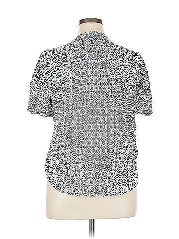 Ann Taylor LOFT Outlet Short Sleeve Blouse (view 2)