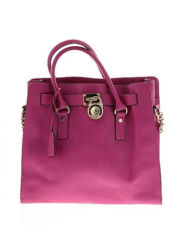 MICHAEL Michael Kors Leather Satchel (view 1)