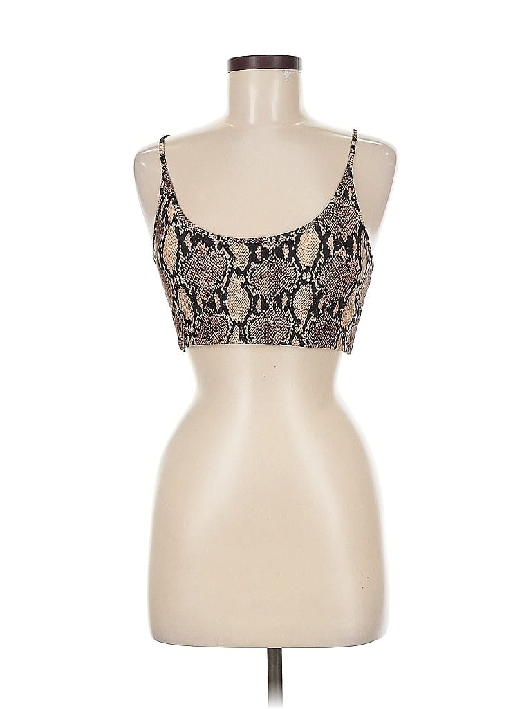 Click to view more detailed imagery on our partner's website Pre-owned A.l.c Tank Top Brown Strapless Neckline Tops