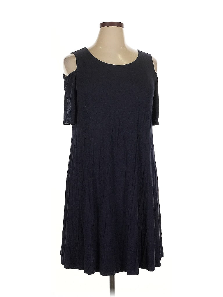 Pre-owned Philosophy Republic Clothing Casual Dress In Black