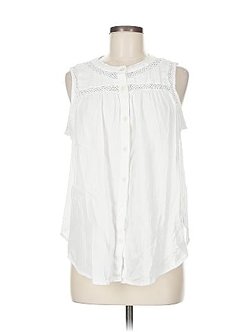 Ann Taylor LOFT Sleeveless T-Shirt (view 1)