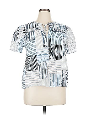 Ann Taylor LOFT Short Sleeve Blouse (view 1)