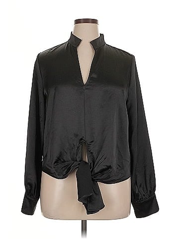 Karen Kane Long Sleeve Blouse (view 1)