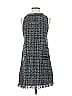 Zara 100% Polyester Tweed Gray Blue Casual Dress Size S - photo 1