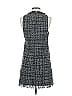 Zara 100% Polyester Tweed Gray Blue Casual Dress Size S - photo 2