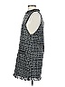Zara 100% Polyester Tweed Gray Blue Casual Dress Size S - photo 5