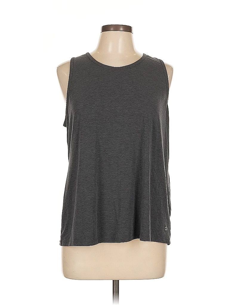 Pre-owned Gap Fit Sleeveless T-shirt In Gray