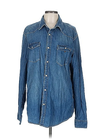 H&M L.O.G.G. Long Sleeve Button-Down Shirt (view 1)
