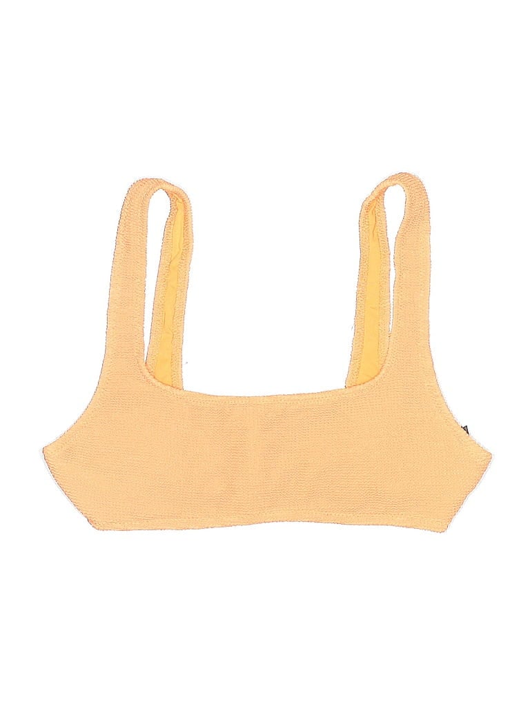 Pre-owned Aerie Swimsuit Top Orange Swimwear