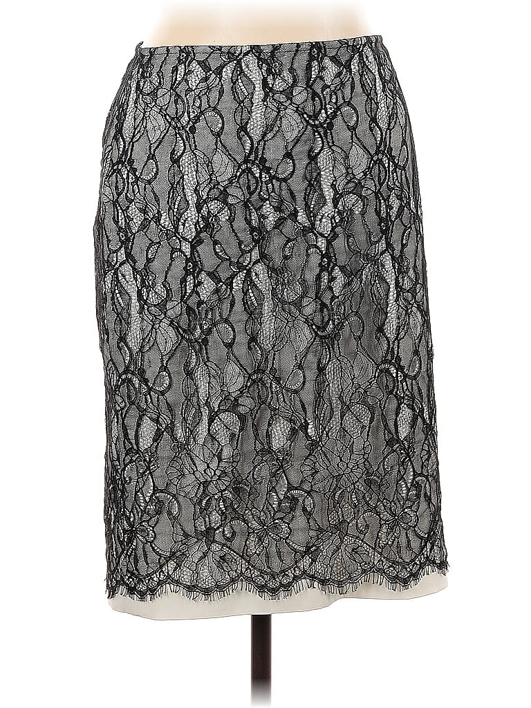 Pre-owned Ann Taylor Formal Skirt In Black