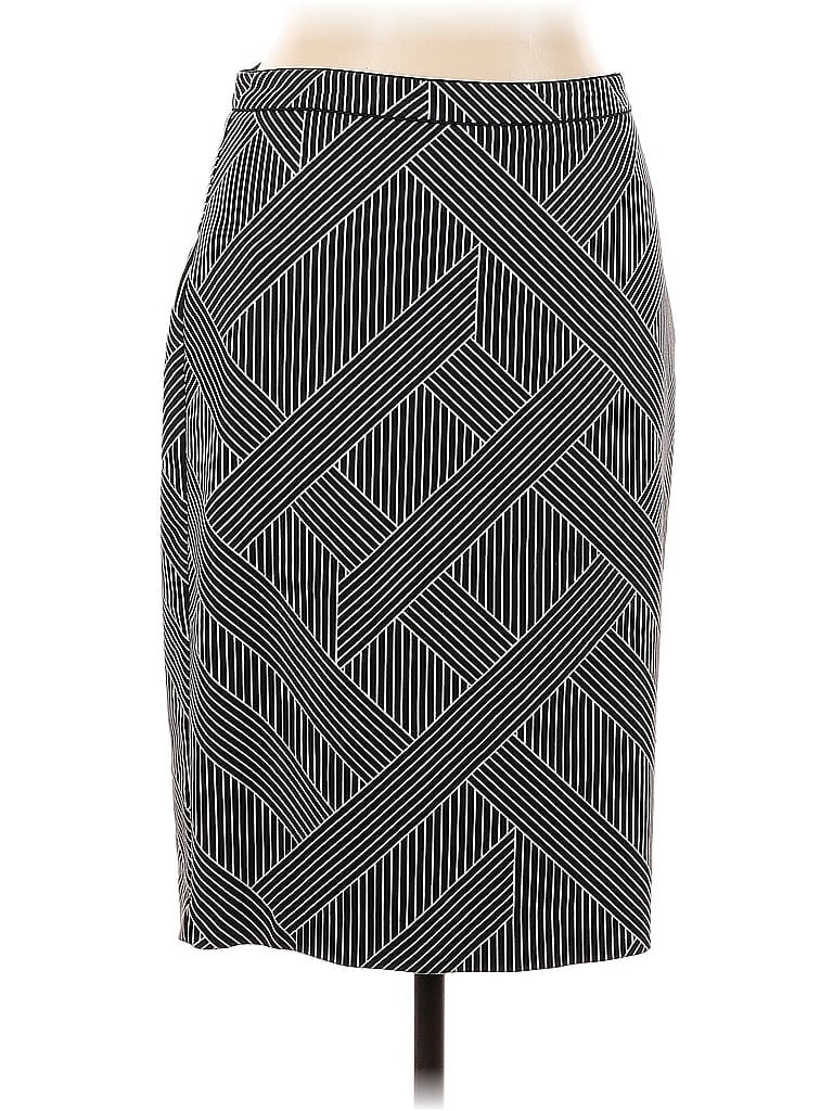 Pre-owned Ann Taylor Formal Skirt In Black