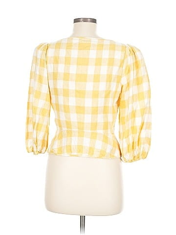 Reformation 3/4 Sleeve Blouse (view 2)