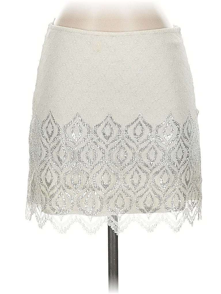 Click to view more detailed imagery on our partner's website Pre-owned Free People Formal Skirt In Silver