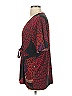 Gypsy by Mara Hoffman Red Short Sleeve Blouse Size S - photo 5