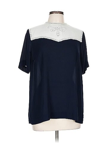Hobbs London Short Sleeve Blouse (view 1)