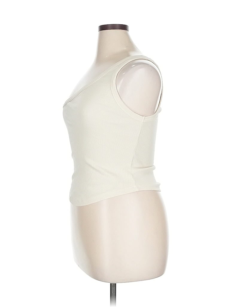 Pre-owned L*space Sleeveless T-shirt In White